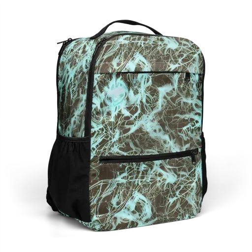 Aqua Vein on a Utility Backpack