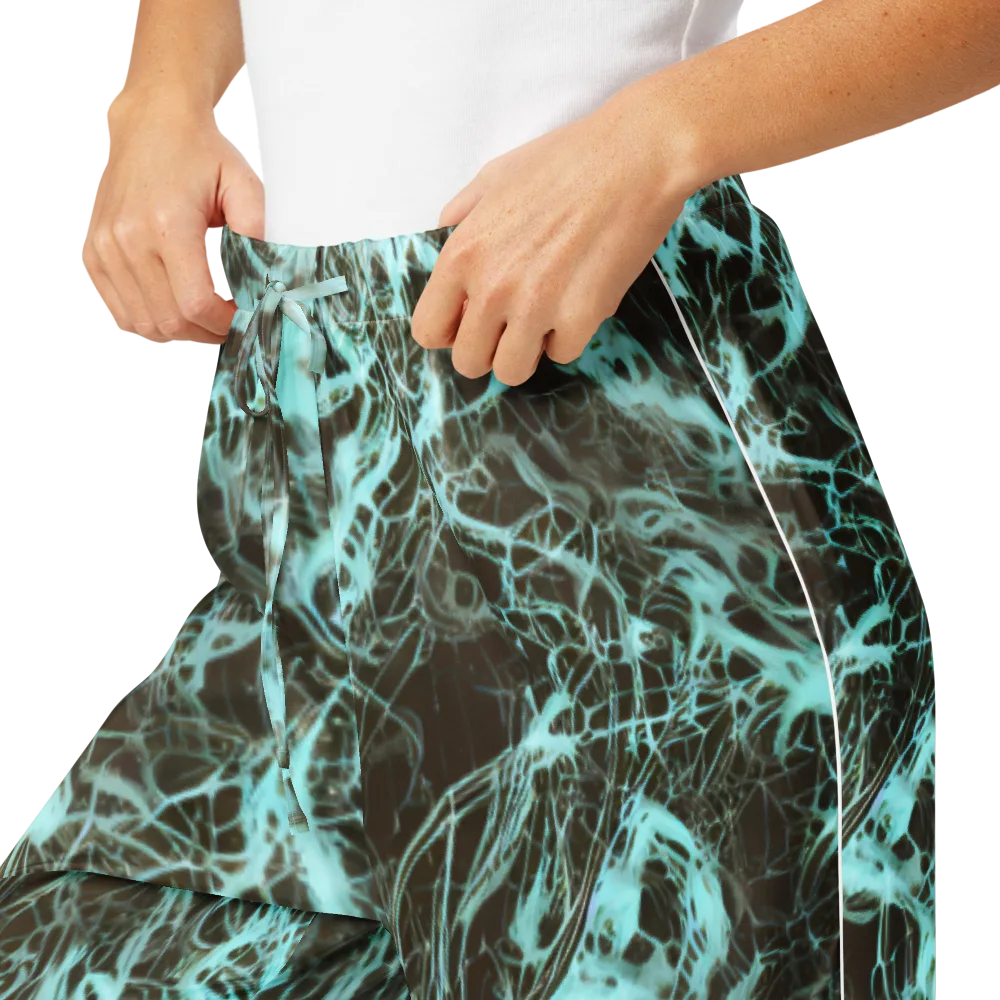Aqua Vein on Women's Pajama Pants — Product details