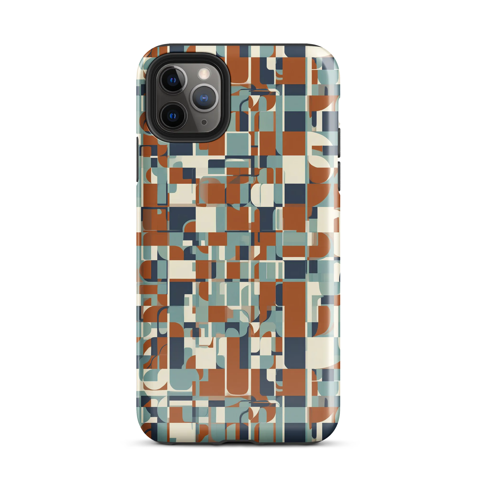 Rustwork Mosaic on Tough Case for iPhone® — Front