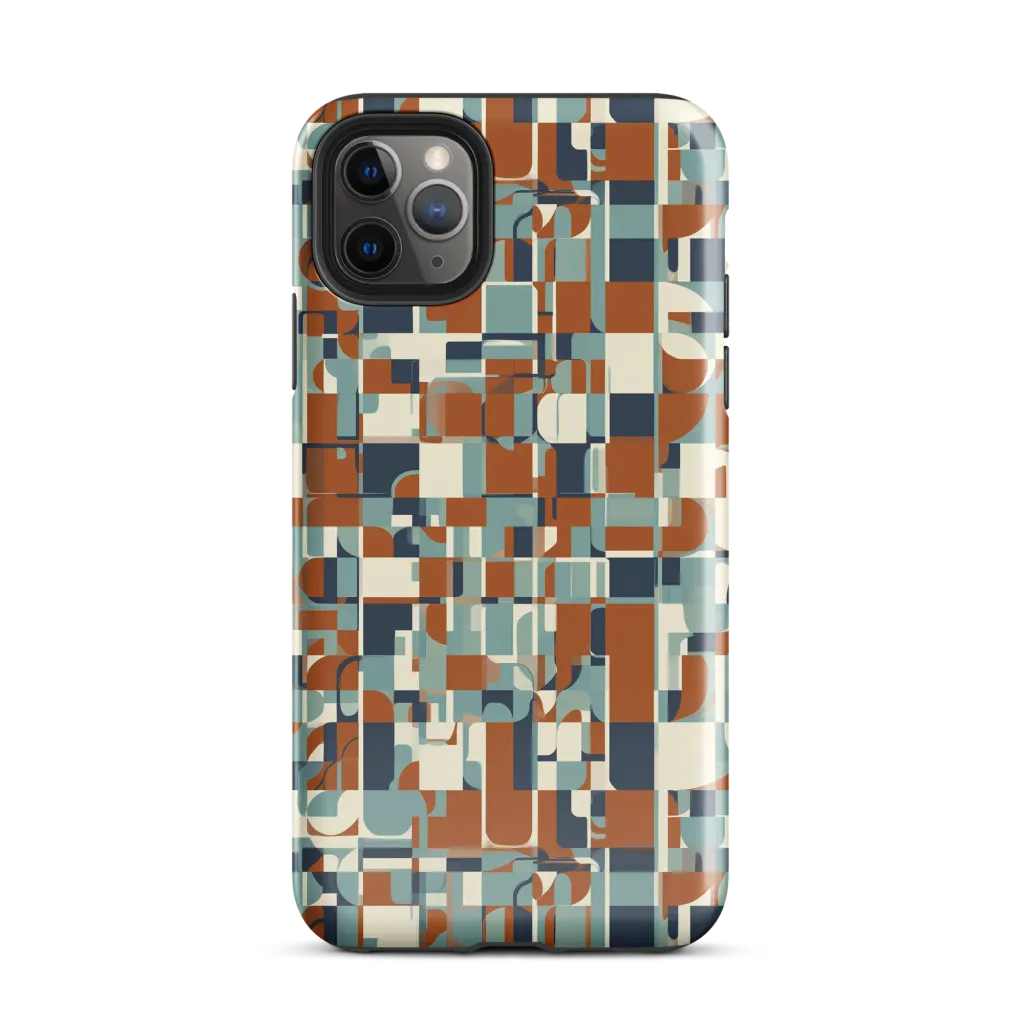 Rustwork Mosaic on Tough Case for iPhone® — Front