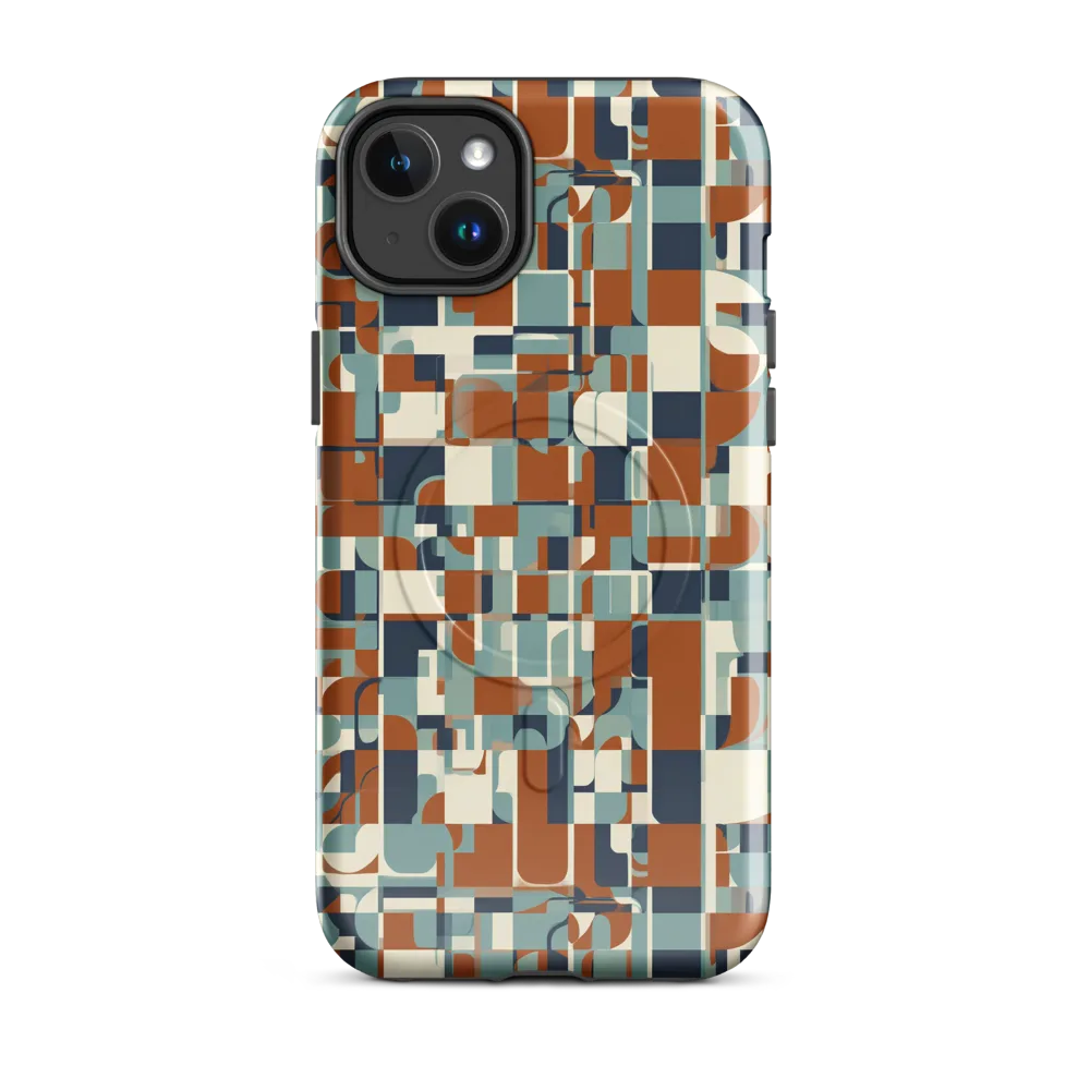 Rustwork Mosaic on MagSafe Tough Case for iPhone® — Front