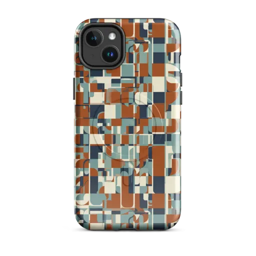 Rustwork Mosaic on a MagSafe Tough Case for iPhone®