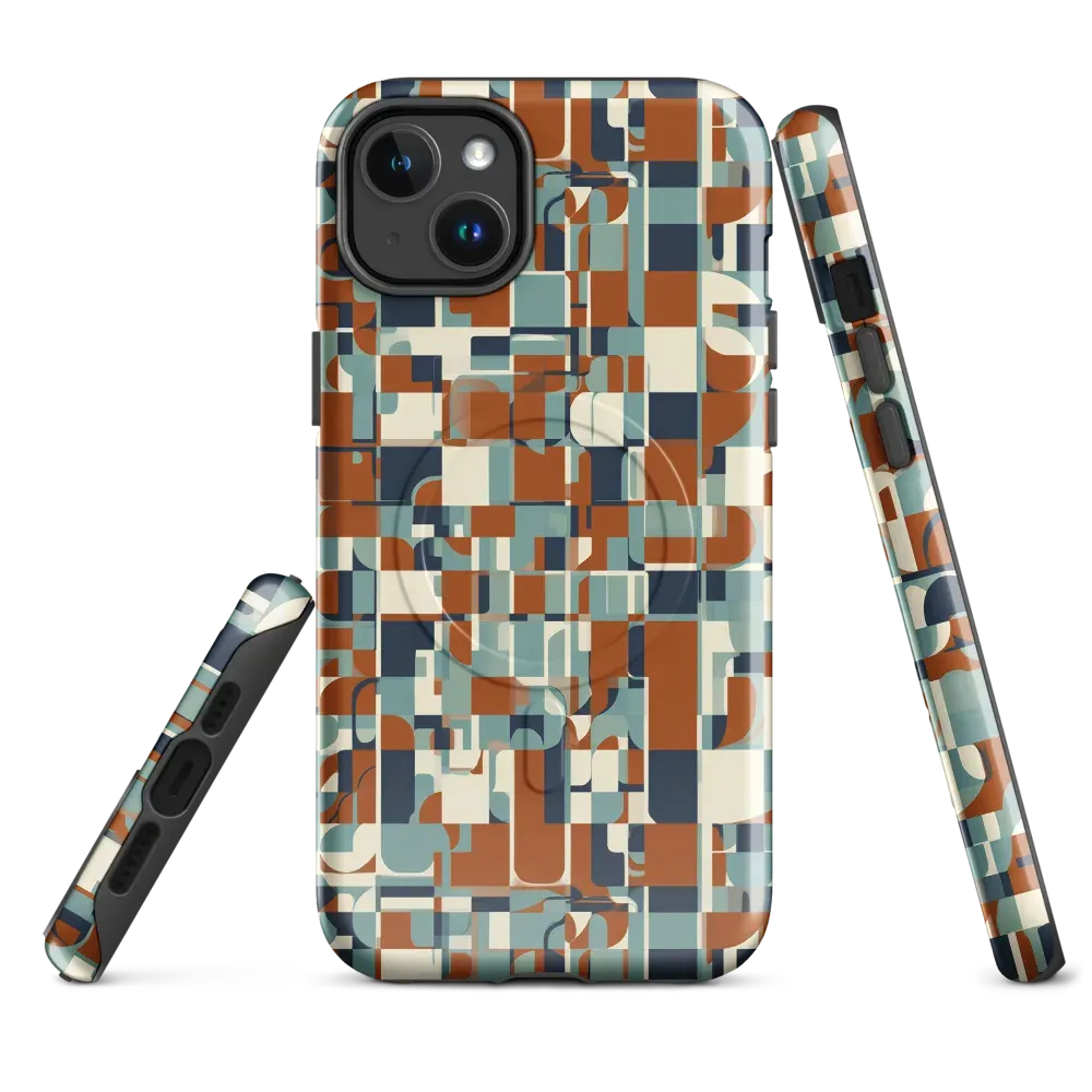 Rustwork Mosaic on MagSafe Tough Case for iPhone® — Front