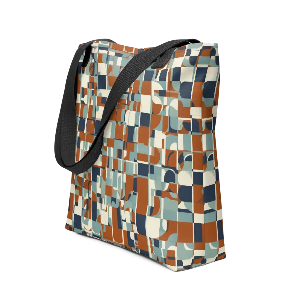 Rustwork Mosaic on Tote Bag — Front