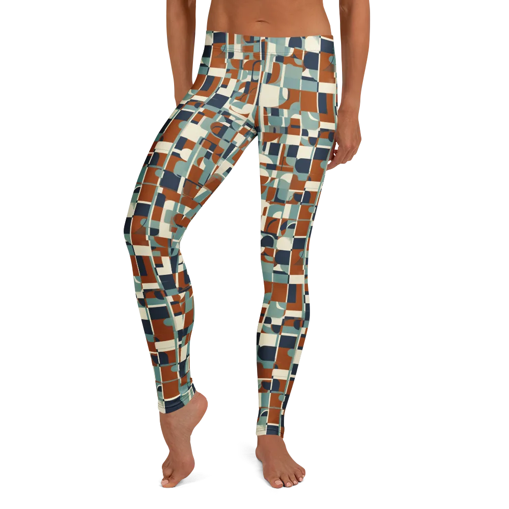 Rustwork Mosaic on Leggings — Front