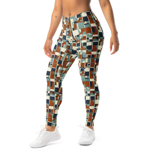 Rustwork Mosaic on a Leggings