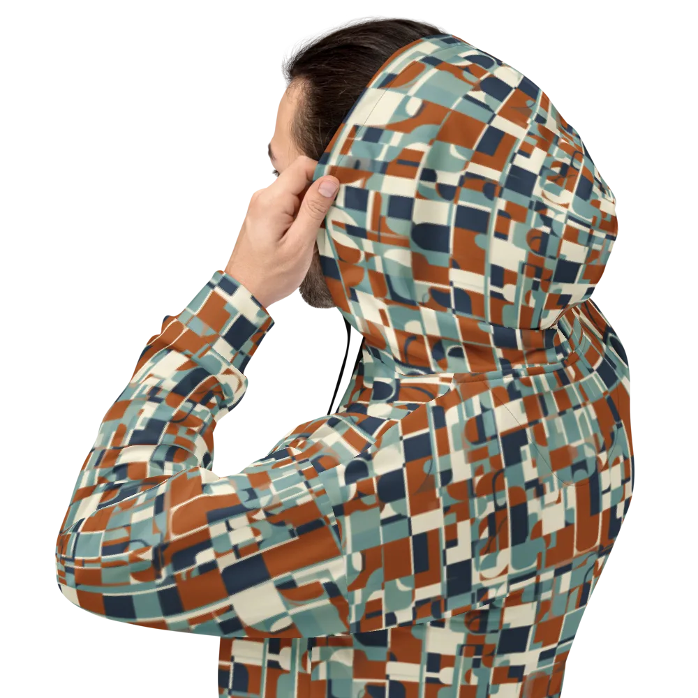Rustwork Mosaic on Hoodie — Back