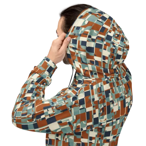 Rustwork Mosaic on a Hoodie