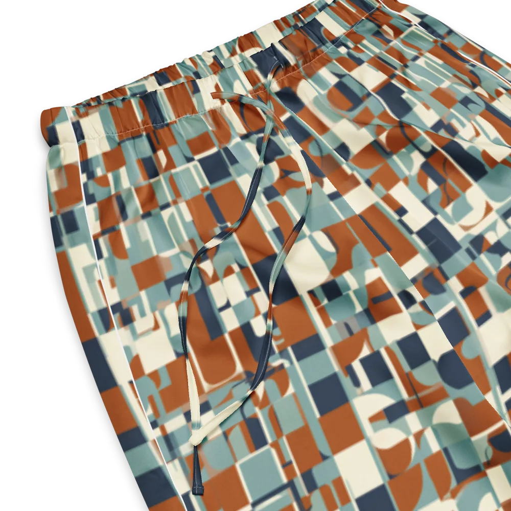 Rustwork Mosaic on Women's Pajama Pants — Product details