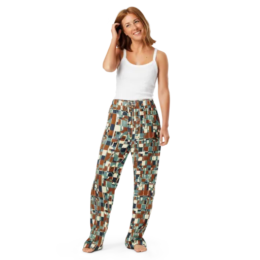 Rustwork Mosaic on a Women's Pajama Pants