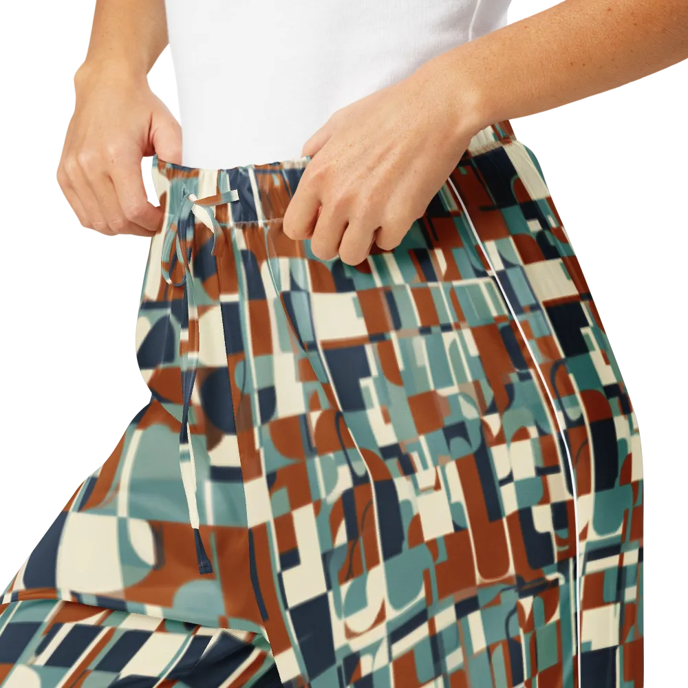 Rustwork Mosaic on Women's Pajama Pants — Product details