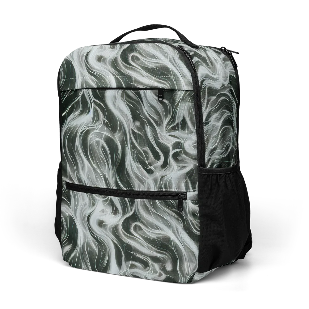 Smoke Tide on Utility Backpack — Left Front