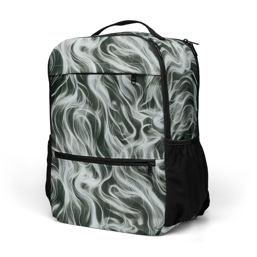Smoke Tide on Utility Backpack — Left Front
