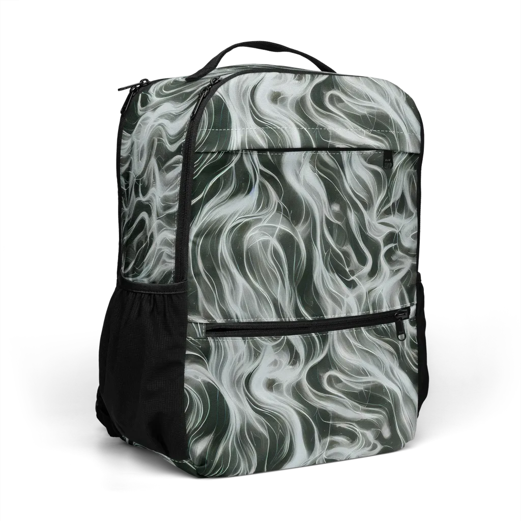 Smoke Tide on Utility Backpack — Right Front