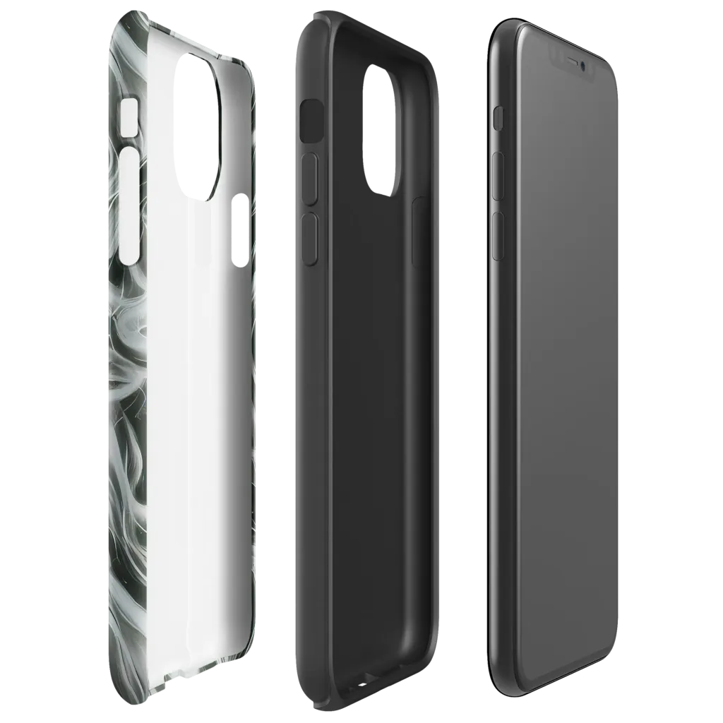 Smoke Tide on Tough Case for iPhone® — Right