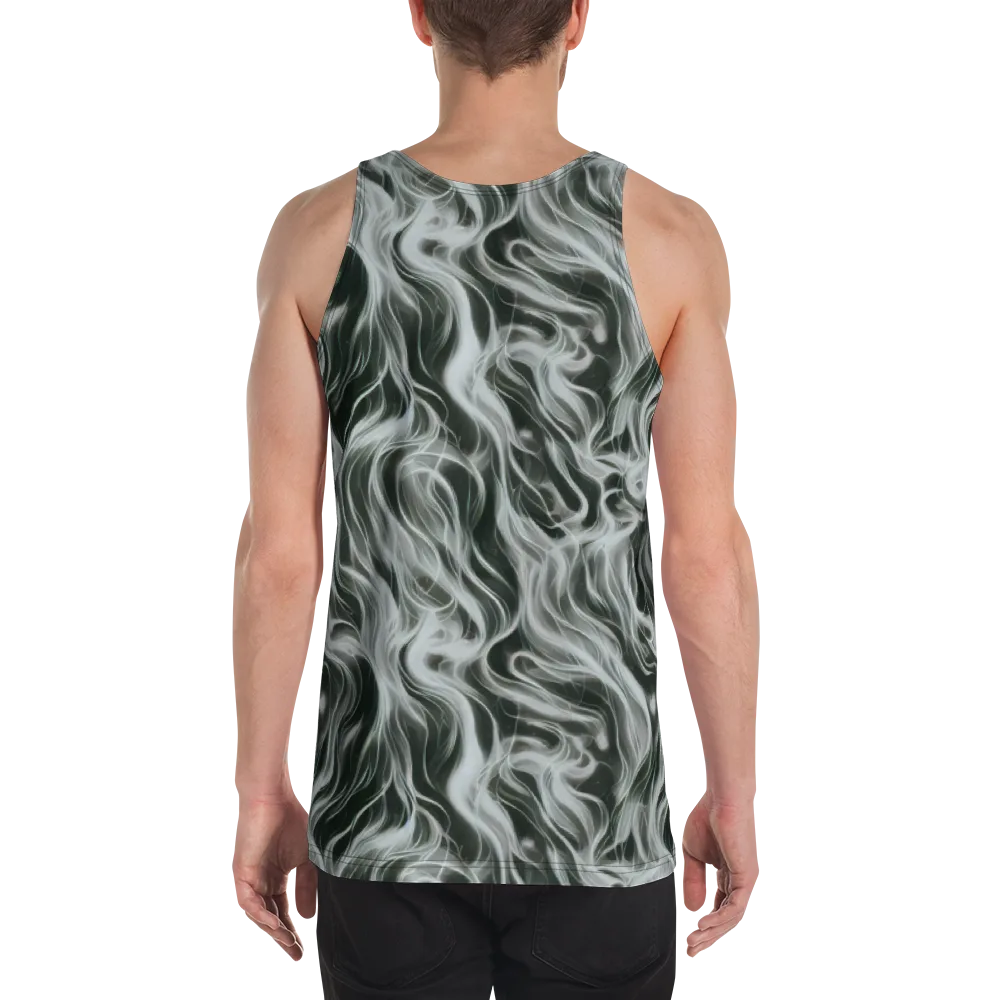 Smoke Tide on Men's Tank Top — Back