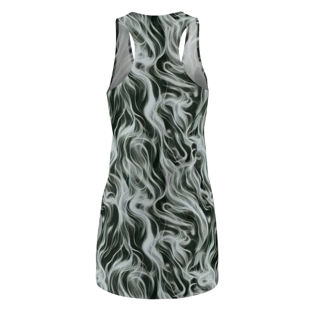 Smoke Tide on Racerback Dress — Back