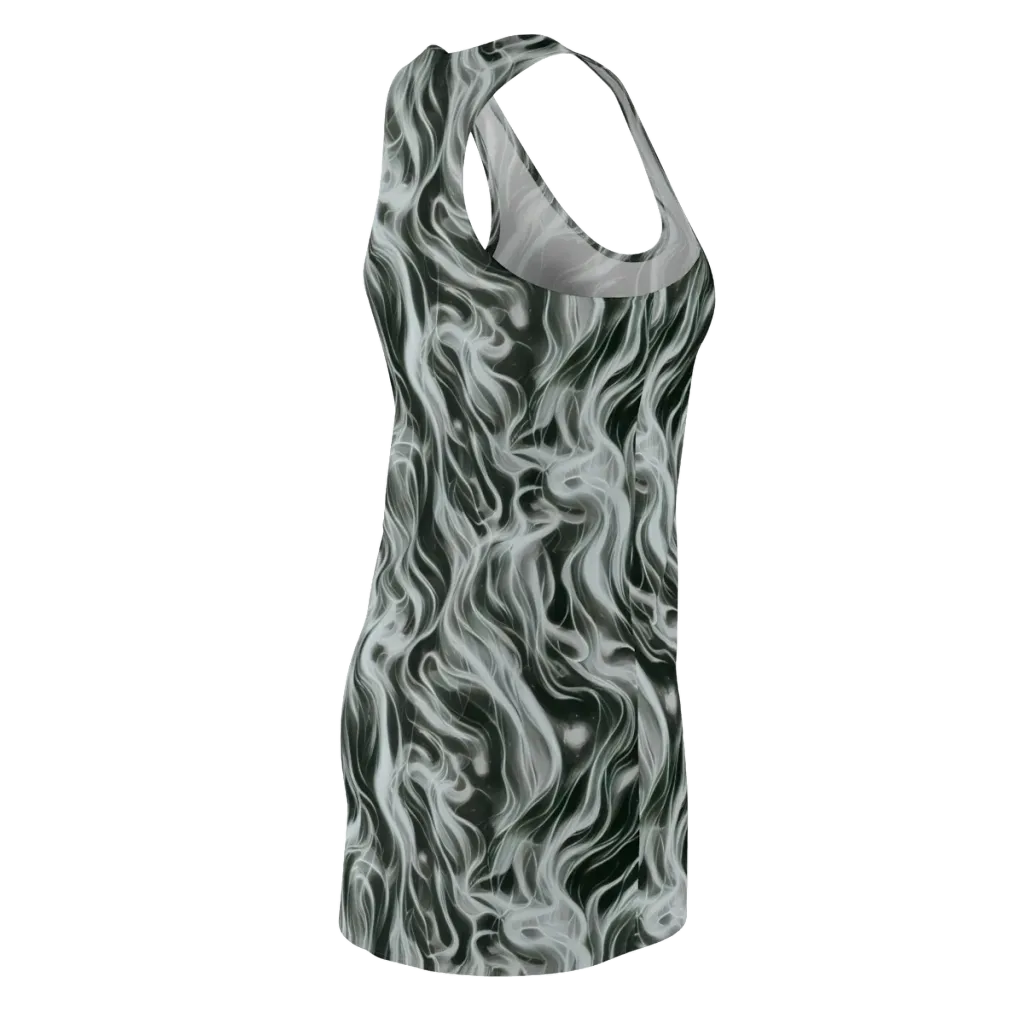 Smoke Tide on Racerback Dress — Back Side