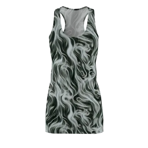 Smoke Tide on a Racerback Dress