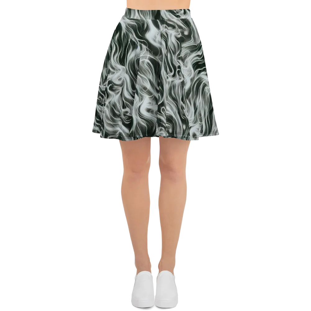Smoke Tide on Skater Skirt — Front