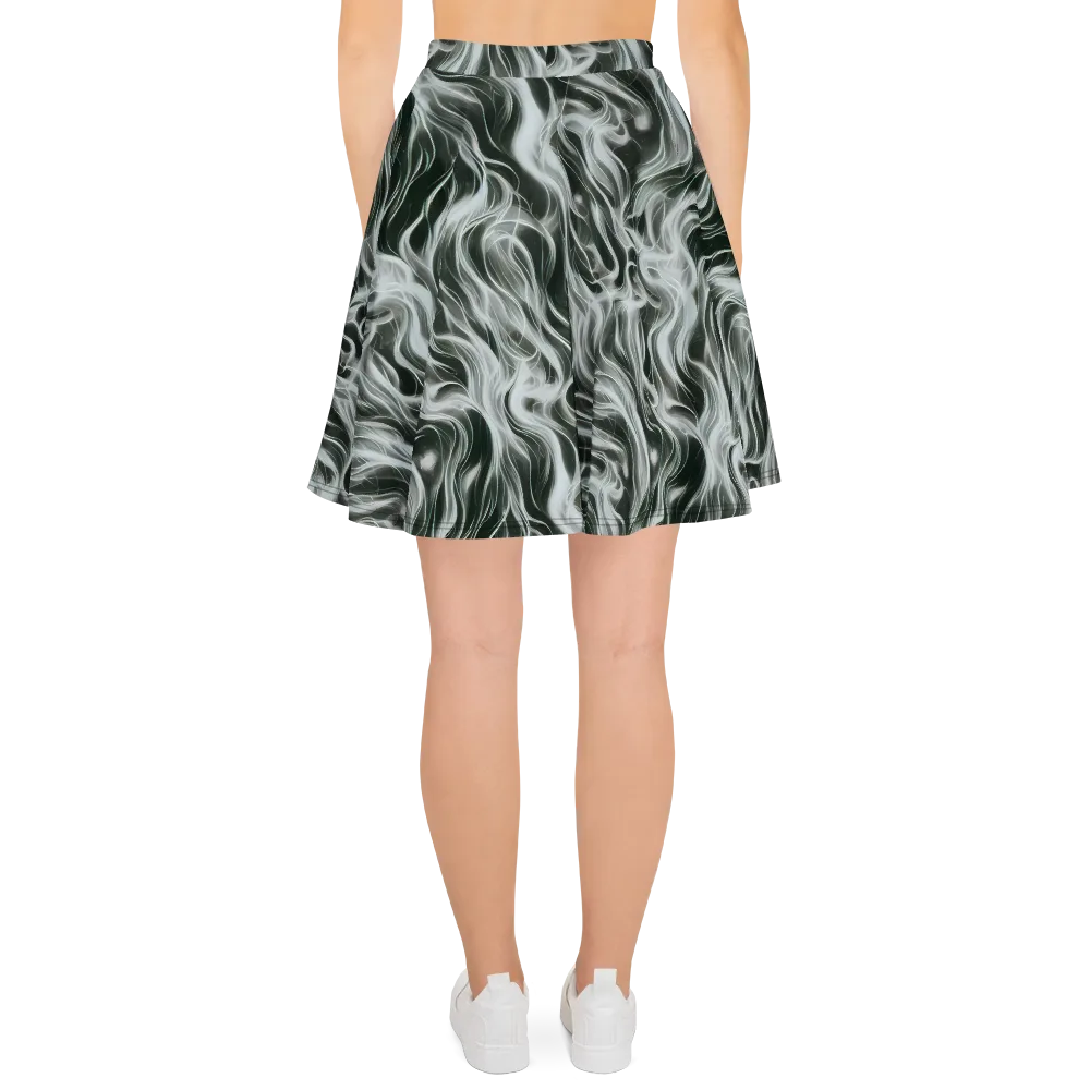 Smoke Tide on Skater Skirt — Back