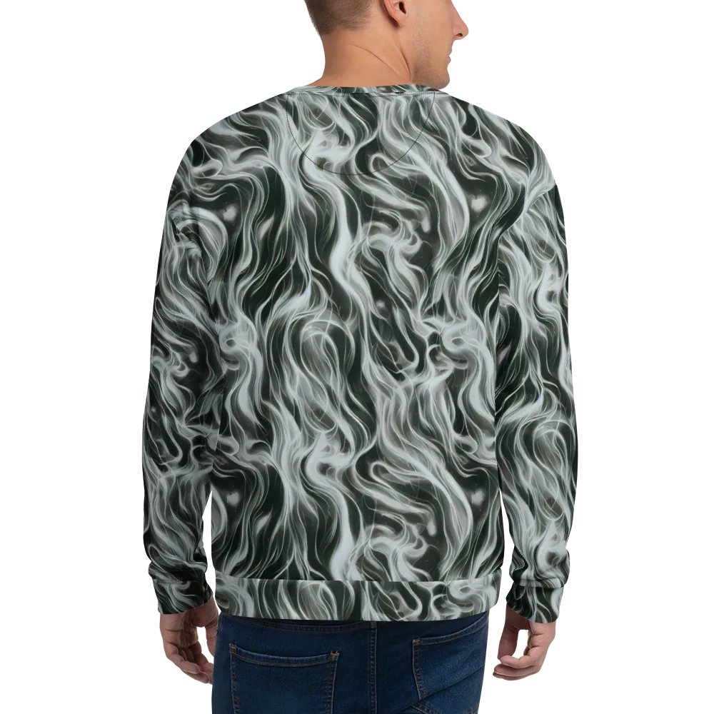 Smoke Tide on Sweatshirt — Back