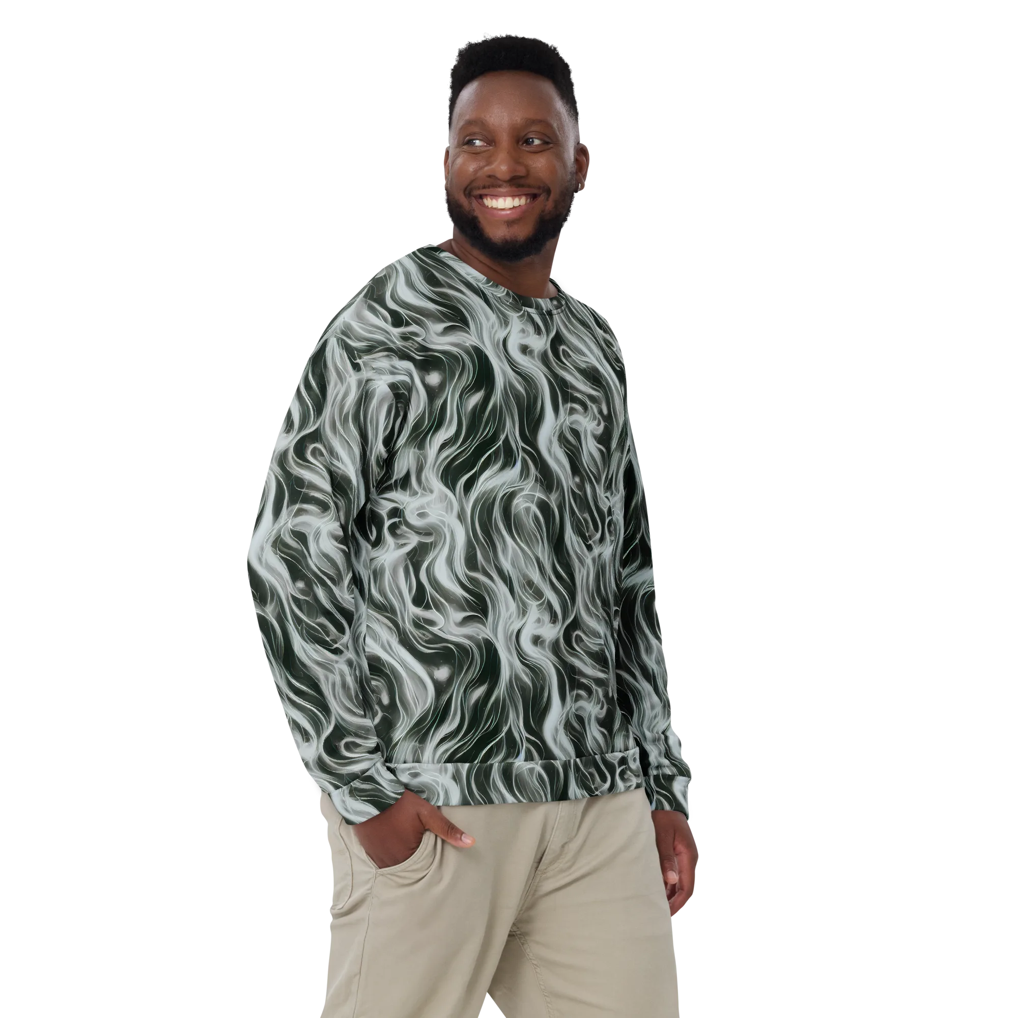 Smoke Tide on Sweatshirt — Front