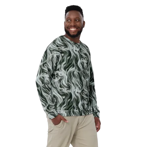 Smoke Tide on a Sweatshirt