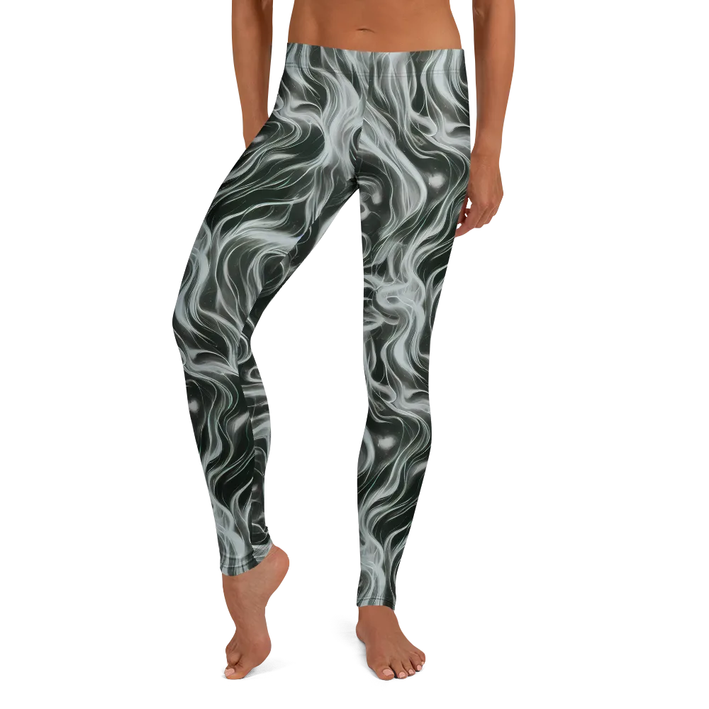 Smoke Tide on Leggings — Front