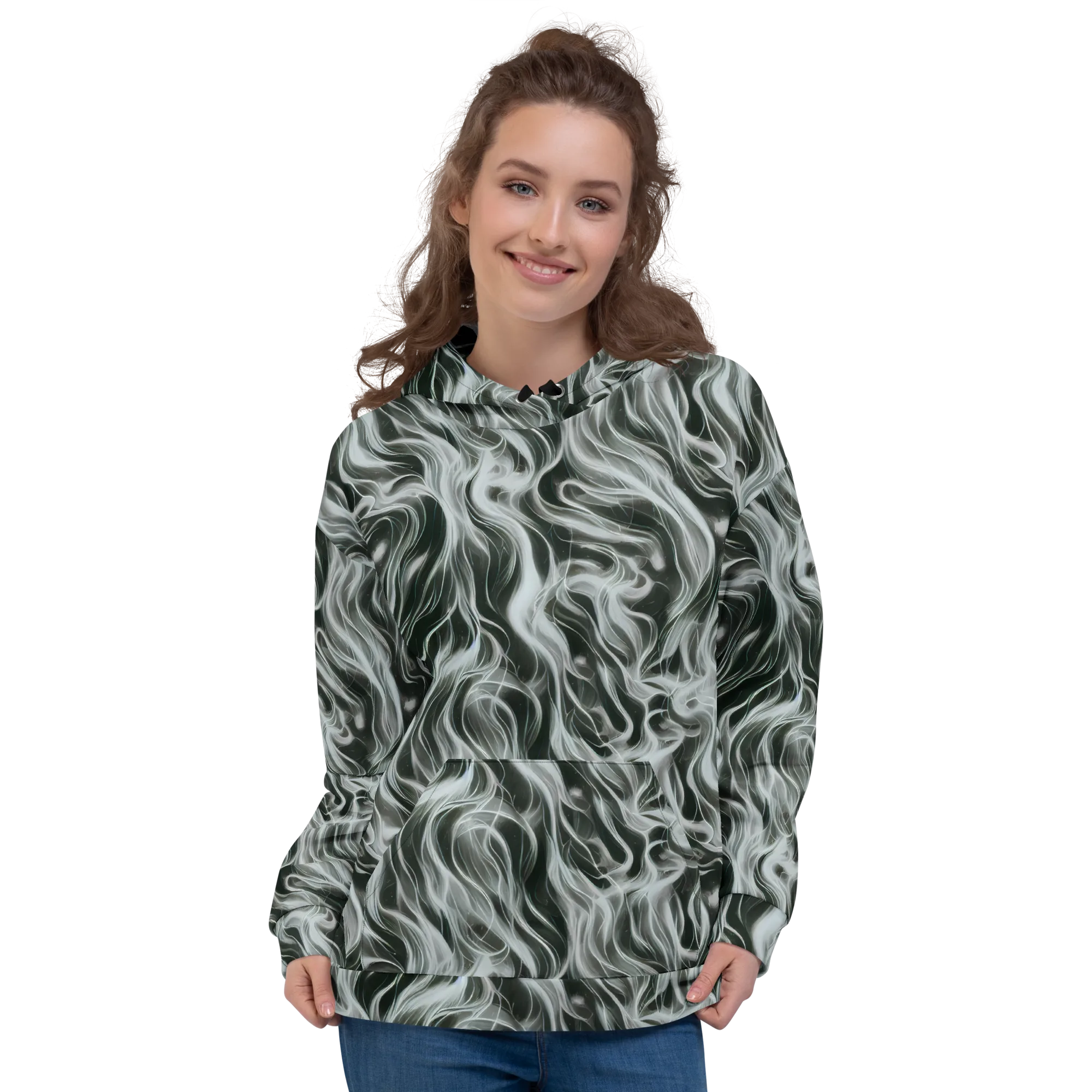 Smoke Tide on Hoodie — Front