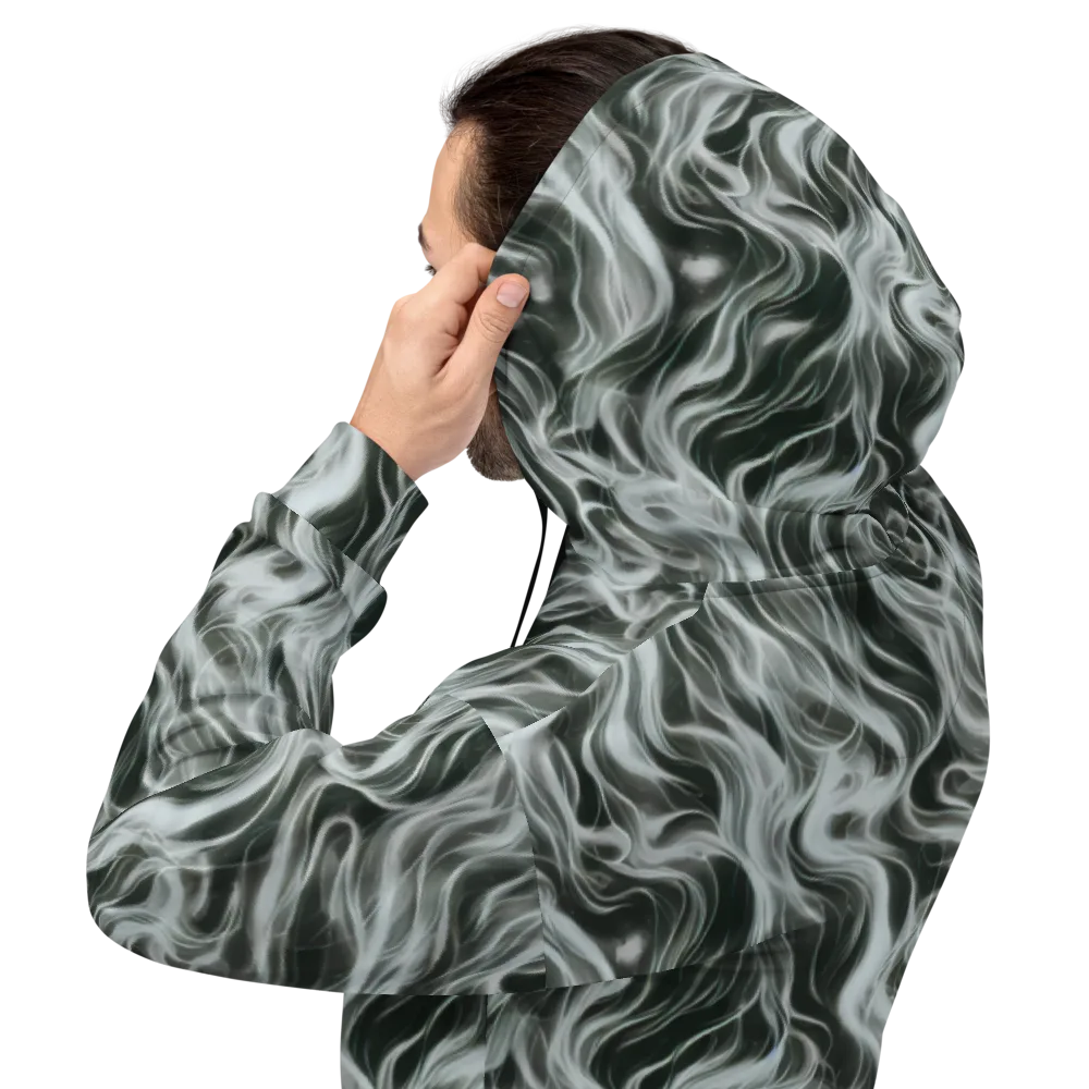 Smoke Tide on Hoodie — Back