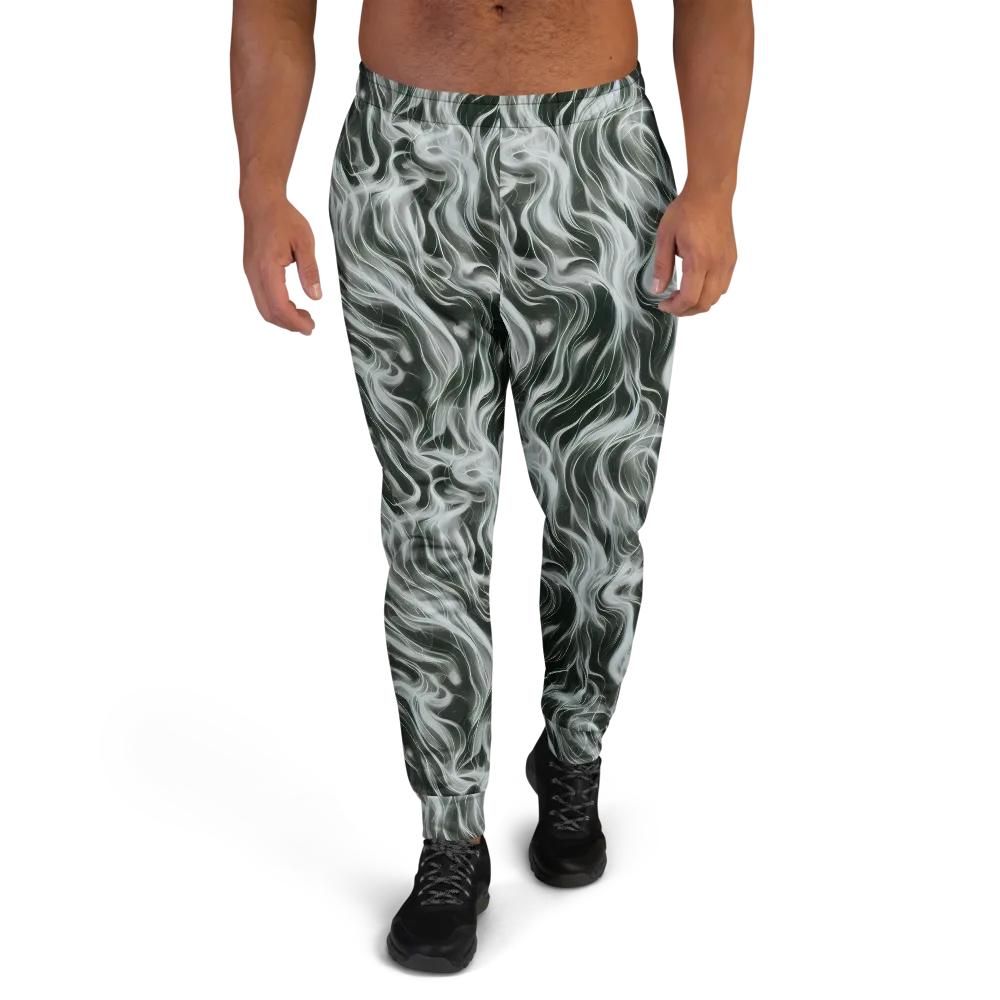 Smoke Tide on Men's Joggers — Front