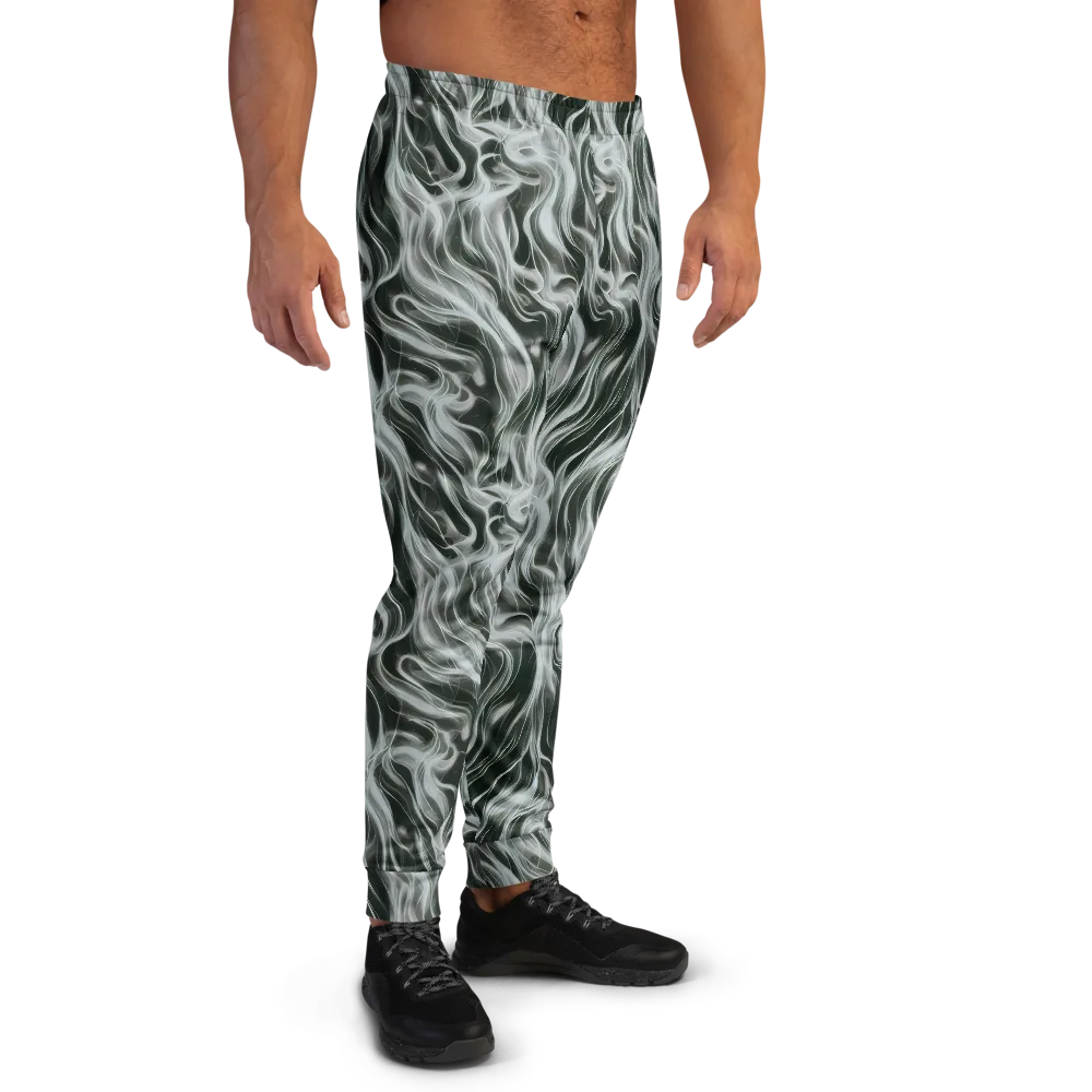 Smoke Tide on Men's Joggers — Right