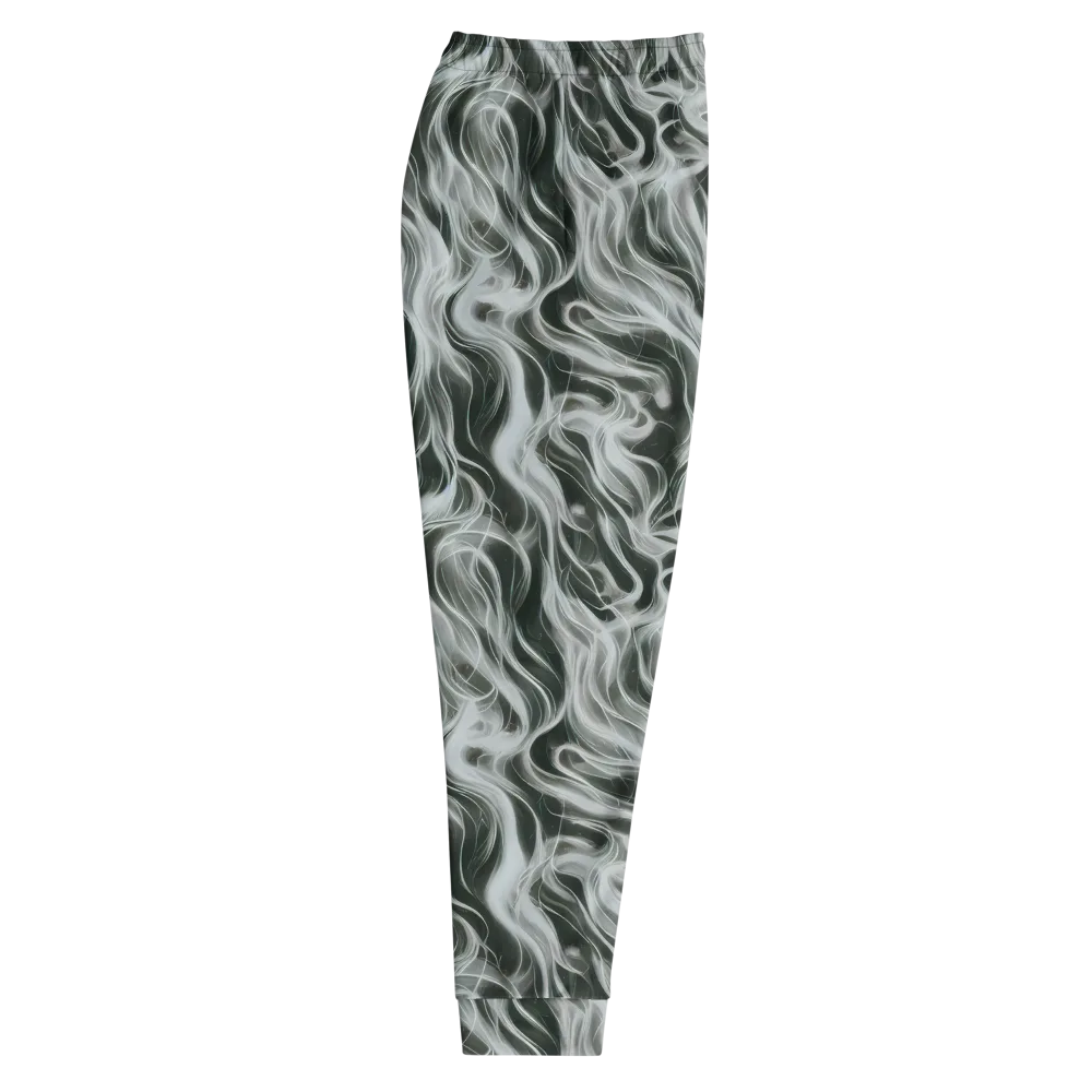 Smoke Tide on Men's Joggers — Right