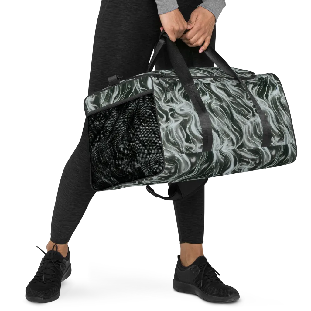 Smoke Tide on Duffle Bag — Right Front