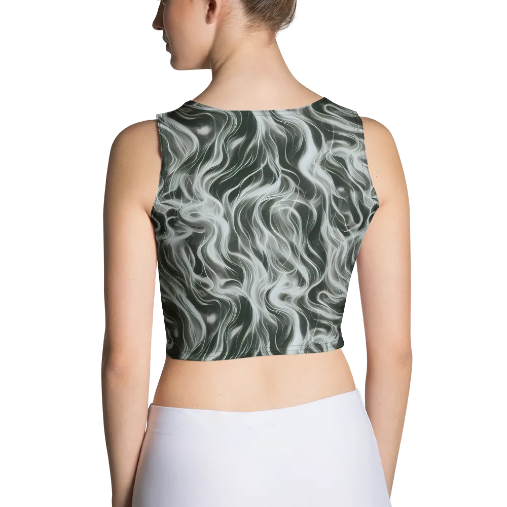 Smoke Tide on Crop Top — Back