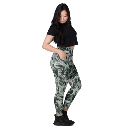 Smoke Tide on a Leggings with Pockets