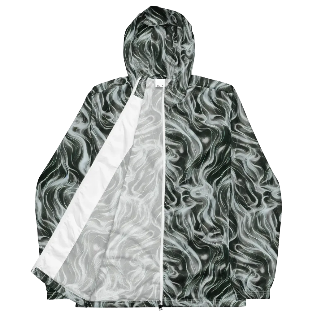 Smoke Tide on Men's Windbreaker — Front