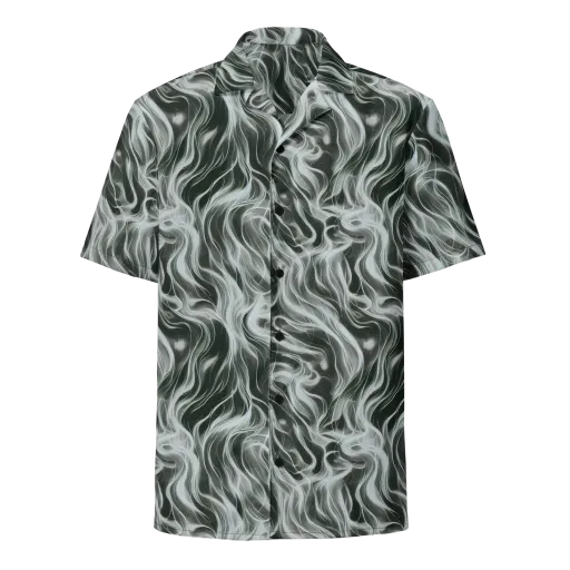 Smoke Tide on a Button Shirt
