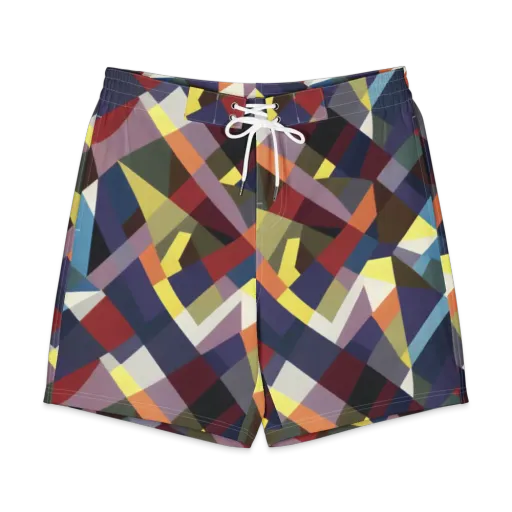 Prismatic Relay on a Men's Board Shorts
