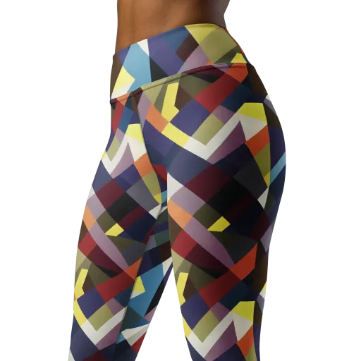 Prismatic Relay on a Yoga Leggings
