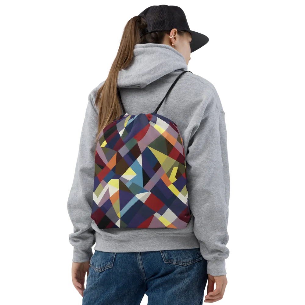 Prismatic Relay on Drawstring Bag — Front