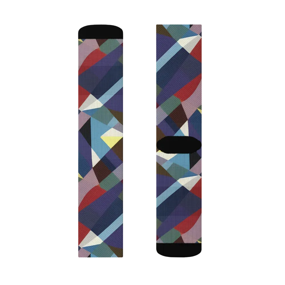 Prismatic Relay on Socks — Right Sock