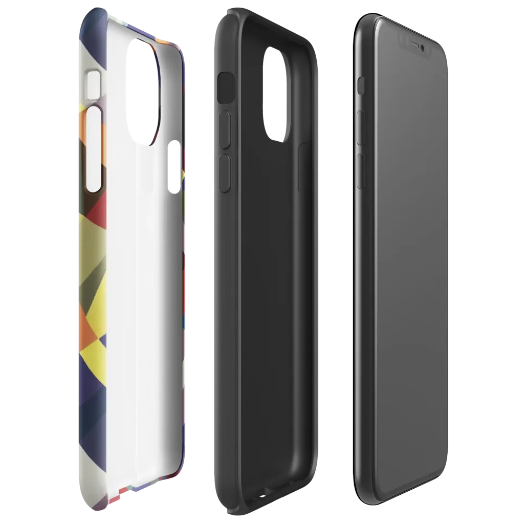 Prismatic Relay on Tough Case for iPhone® — Right