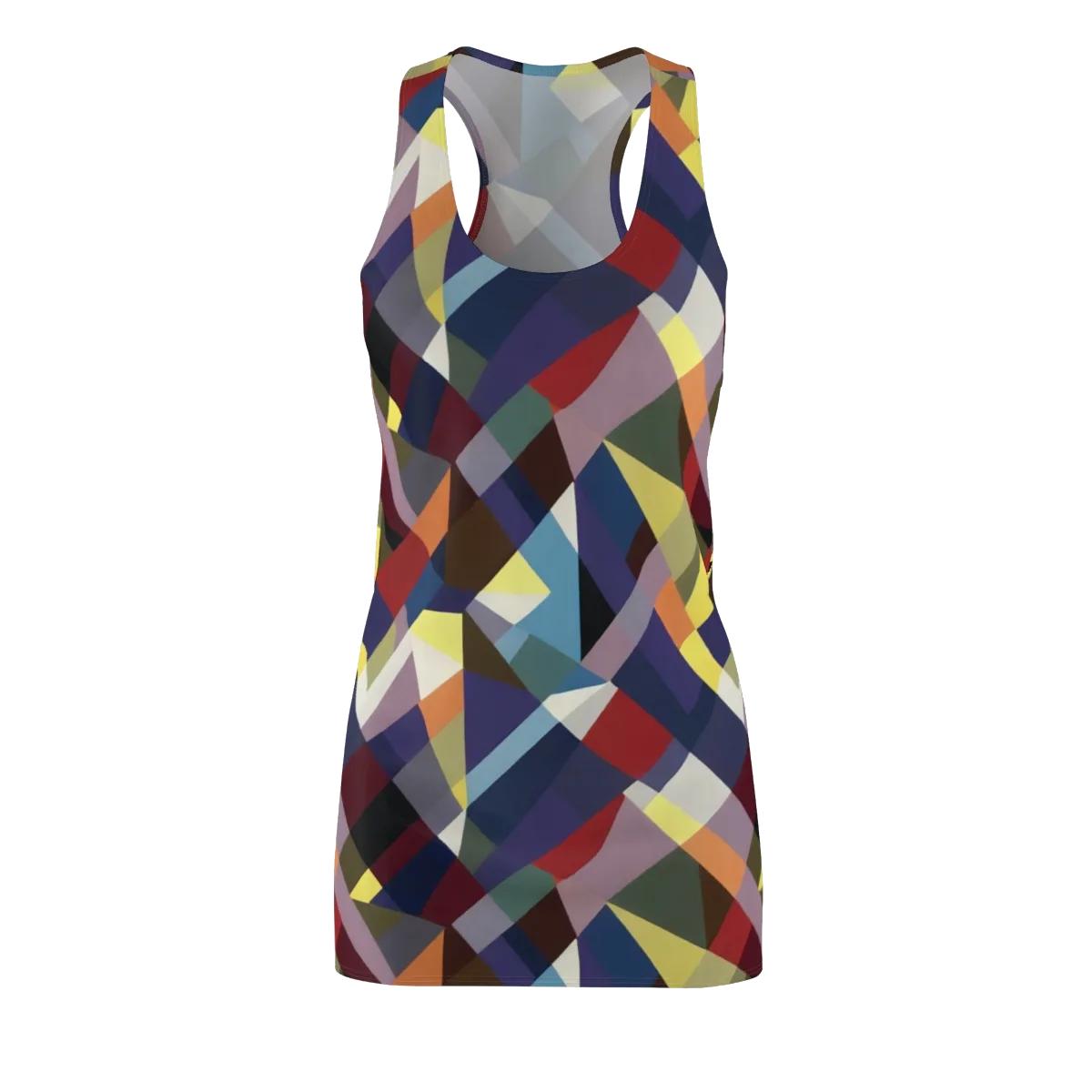 Prismatic Relay on Racerback Dress — Front