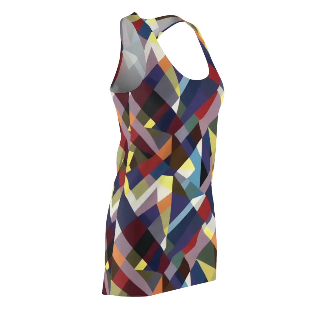 Prismatic Relay on Racerback Dress — Front Side