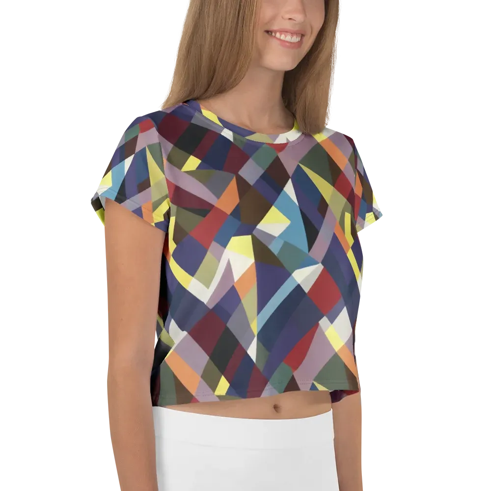 Prismatic Relay on Crop Tee — Right