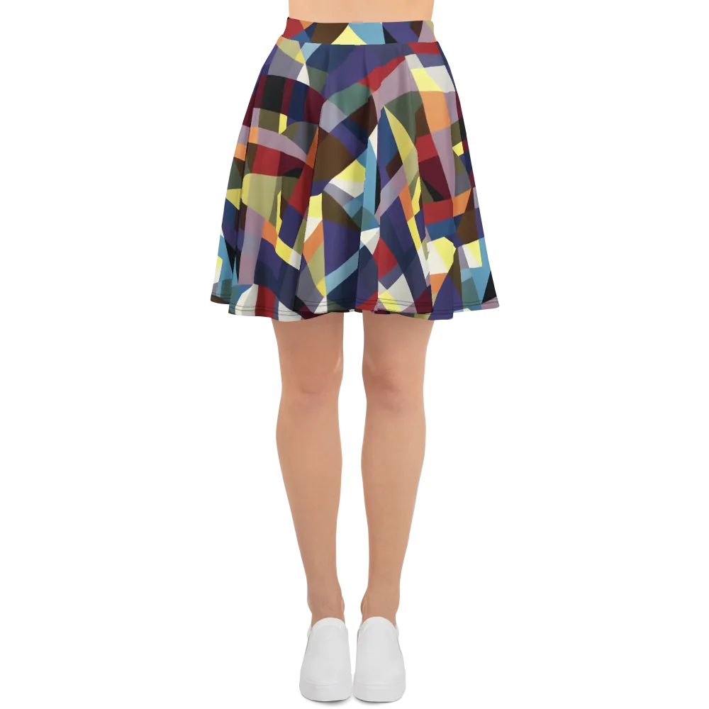 Prismatic Relay on Skater Skirt — Front