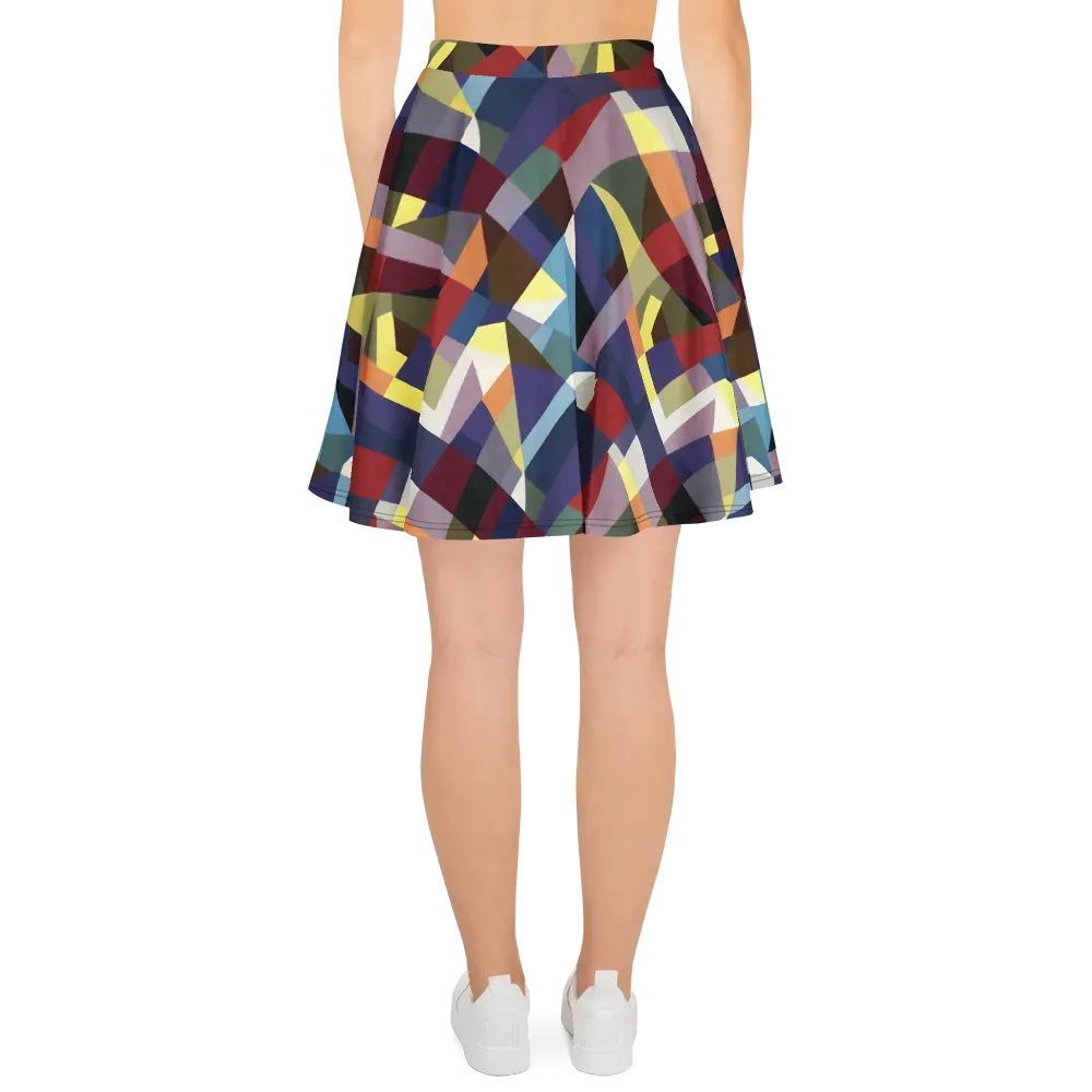 Prismatic Relay on Skater Skirt — Back