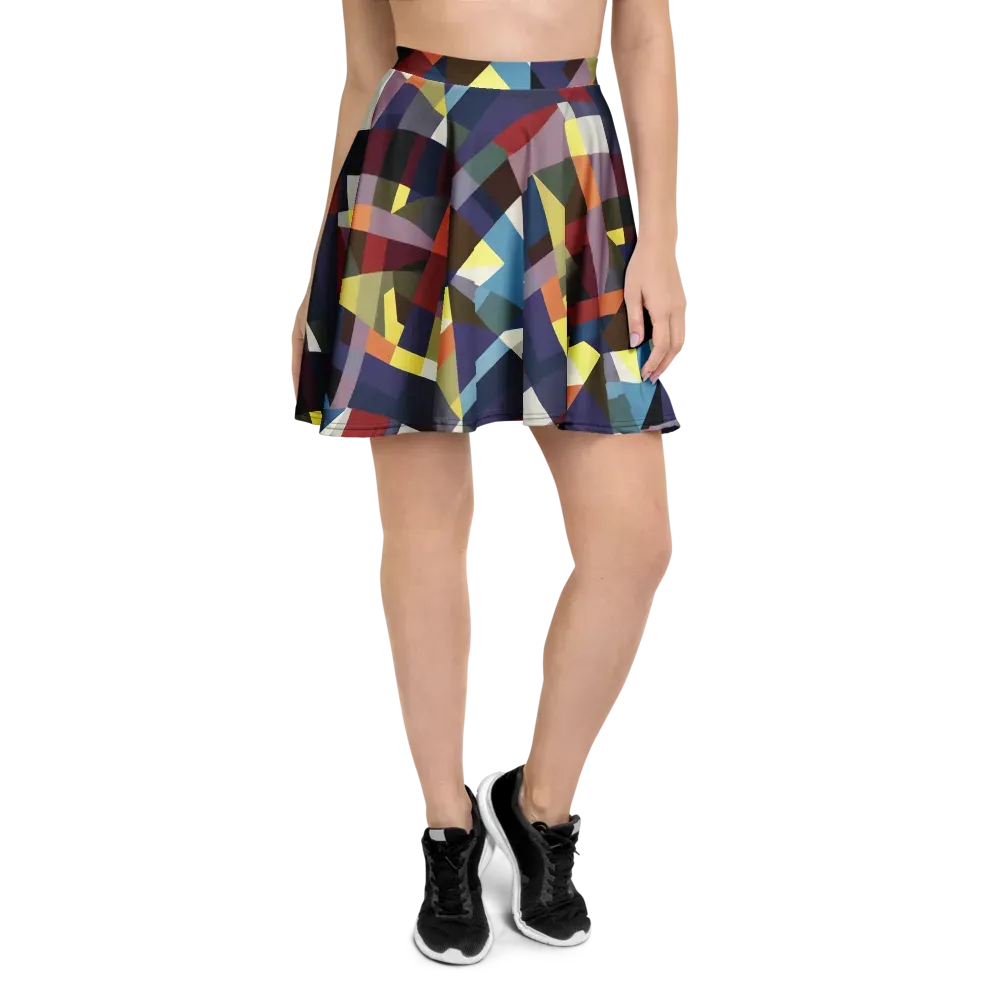 Prismatic Relay on Skater Skirt — Front